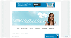 Desktop Screenshot of littlecloudcuriosity.com