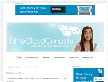 Tablet Screenshot of littlecloudcuriosity.com